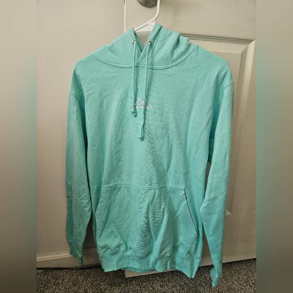 Thousand Below Band Sweatshirt Men's Aqua Hoodie